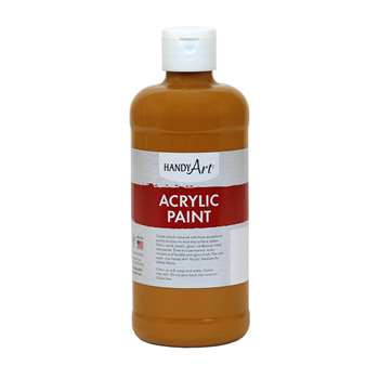 Acrylic Paint 16 Oz Raw Sienna, RPC101093