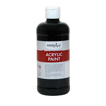 Acrylic Paint 16 Oz Mars Black, RPC101100