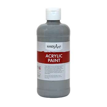 Acrylic Paint 16 Oz Gray, RPC101105