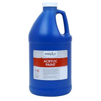 Acrylc Paint Half Gallon Ultra Blue, RPC102065