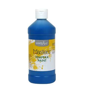 Little Masters Blue 16Oz Tempera Paint By Rock Paint / Handy Art