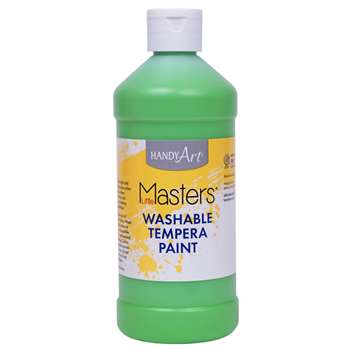 Washable Tempera Paint Pint Lt Grn Little Masters, RPC211742