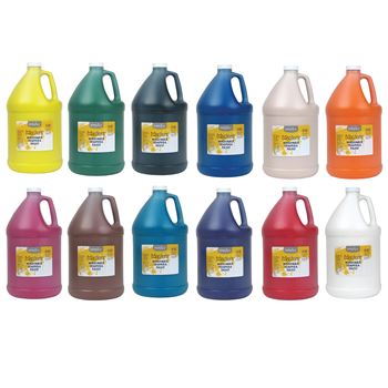 128Oz Washable Tempera All Colors Handy Art, RPCHA128ALL-12