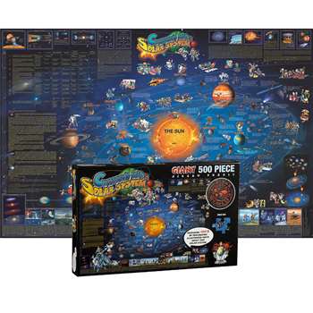 Solar System Map Jigsaw Puzzle, RWPDP003