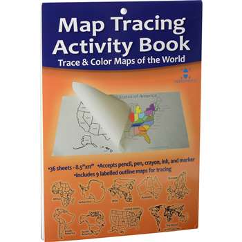 World/Usa Tracing Activity Board, RWPTA01