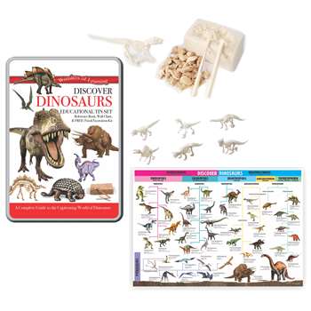 Tin Set Discover Dinosaurs Wonders Of Learning, RWPTS03