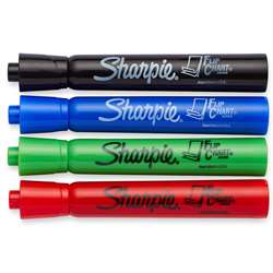 Marker Set Flip Chart 4 Color Black Red Blue Green By Newell