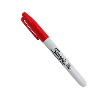 Marker Sharpie Fine Red By Newell