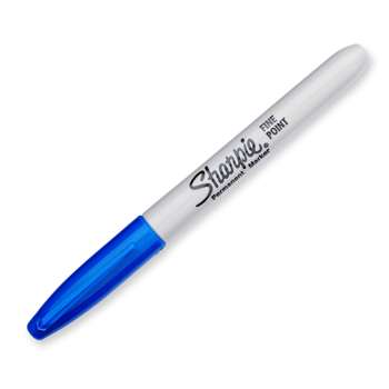 Marker Sharpie Fine Blue By Newell