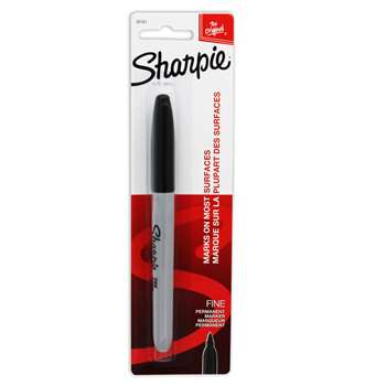 Sharpie Fine Blk Carded By Newell