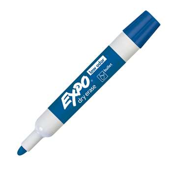 Expo Dry Erase Markers Bullet Tip Blue By Newell