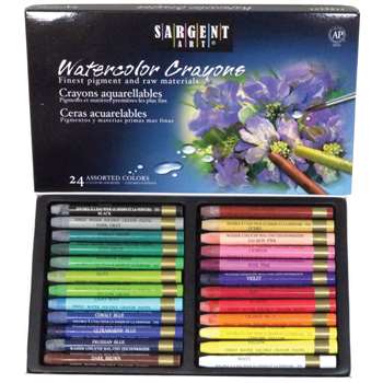 Watercolor Crayons 24 Colors, SAR221124