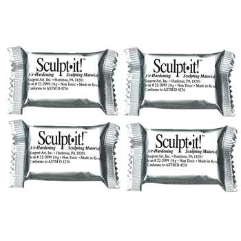 Sculpt It 150 Ct Bulk Classroom Packets By Sargent Art