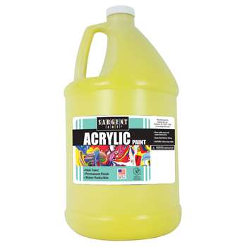 64Oz Acrylic - Yellow By Sargent Art