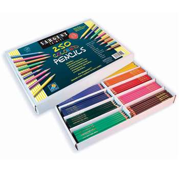 Sargent Art Colored Pencils 250/Pk By Sargent Art