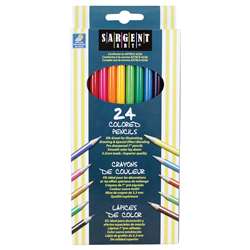 Sargent Art Colored Pencils 24/Set By Sargent Art