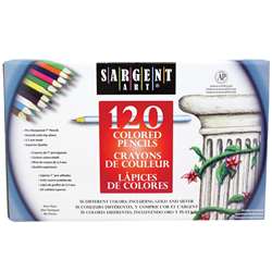 Sargent Art Colored Pencils 120 Colors By Sargent Art