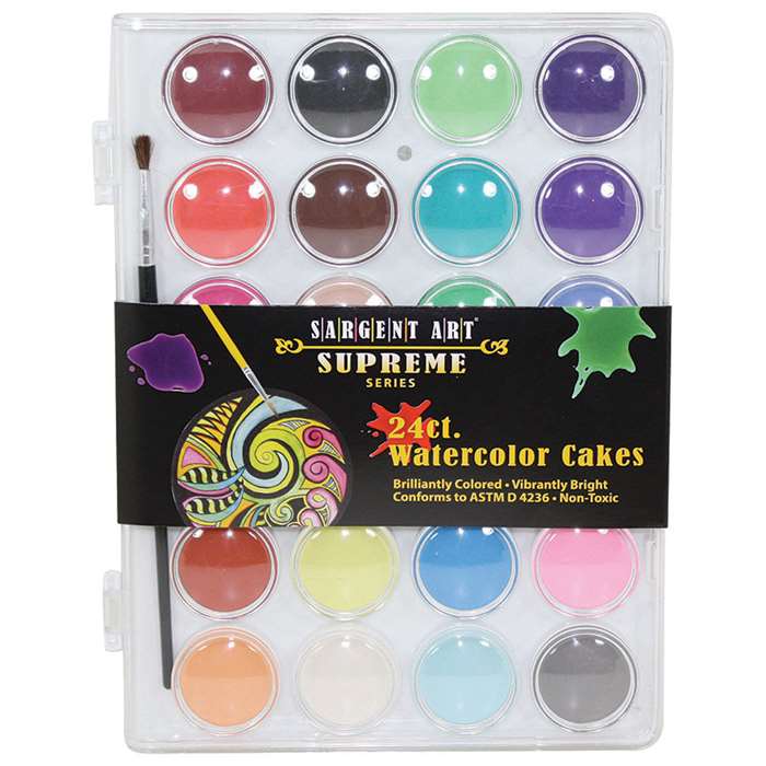 24Ct Watercolor Cakes, SAR238424