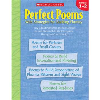 Perfect Poems with Strategies For Building Fluency, SC-0439438306