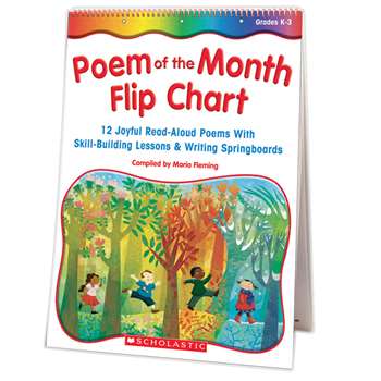 Poem Of The Month Flip Chart By Scholastic Books Trade