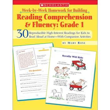 Reading Comp & Fluency Gr 1 Week By Week By Scholastic Books Trade