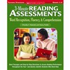 3 Minute Reading Assessments Word Recognition Gr 1, SC-0439650895