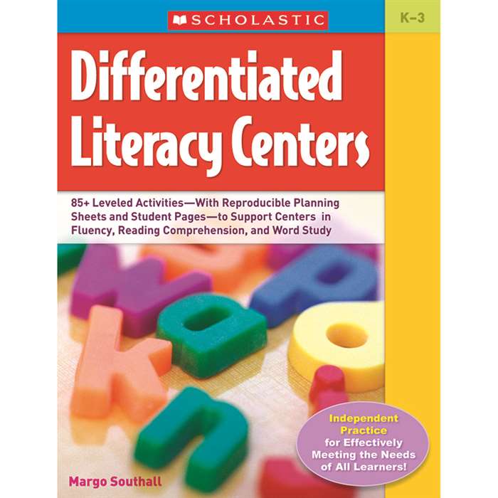 Differentiated Literacy Centers By Scholastic Books Trade