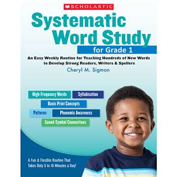 Systematic Word Study For Gr 1 By Scholastic Books Trade