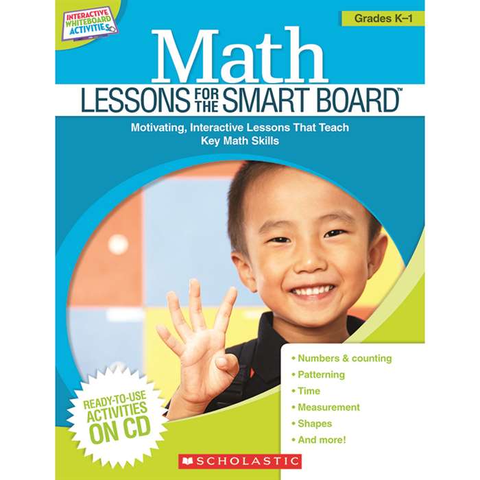 Math Lessons Gr K-1 For The Smart Board By Scholastic Books Trade