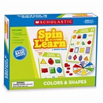 Spin To Learn Colors & Shapes Game By Scholastic Books Trade