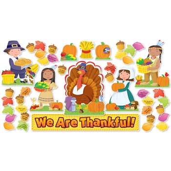 We Are Thankful Bulletin Board Set By Scholastic Teaching Resources