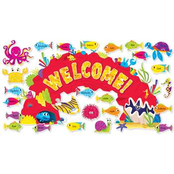 Shop Ocean Welcome Bulletin Board - Sc-565363 By Scholastic Teaching Resources