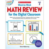 Week By Week Gr 2 Math Review For The Digital Clas, SC-577339