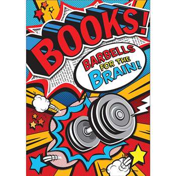 Books Barbells Pop Chart, SC-581931