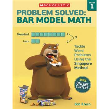 Problem Solved Bar Model Math Gr 1, SC-584009