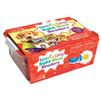 Nonfiction Sight Word Readers Lvl A Classroom Tub, SC-584285