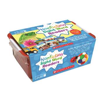 Nonfiction Sight Word Readers Lvl B Classroom Tub, SC-584286