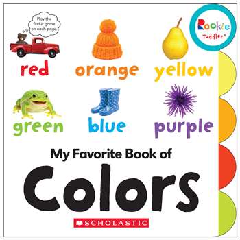 Board Book My Fav Book Of Colors Rookie Toddler, SC-662876