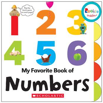 Board Book My Fav Book Of Numbers Rookie Toddler, SC-662877