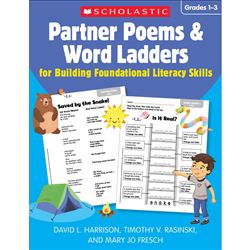 Partner Poems & Word Ladders Gr 1-3 Build Foundati, SC-734190