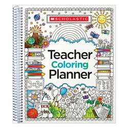 Teacher Coloring Planner, SC-809292