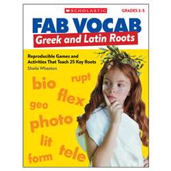 Fab Vocab Greek And Latin Roots, SC-815364