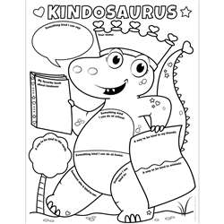 Personal Poster Set Kindosaurus K-2, SC-822713