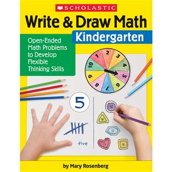 Write & Draw Math Grade K, SC-831436