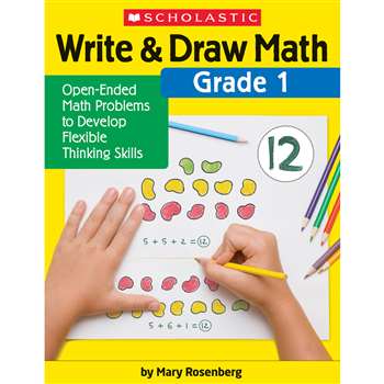 Write & Draw Math Grade 1, SC-831437