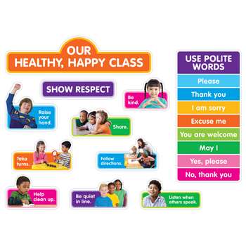 Our Healthy Happy Class Bulletin Board St, SC-862626