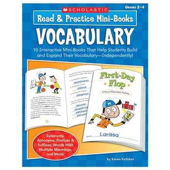 Read & Practice Mini-Books Vocabulary By Scholastic Books Trade