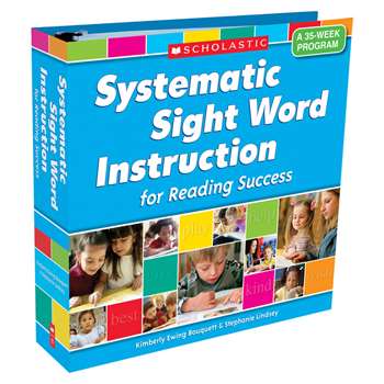 Systematic Sight Word Instr For Reading Success A 35 Week Program By Scholastic Books Trade