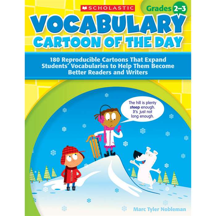 Vocabulary Cartoon Of The Day Gr 2-3 By Scholastic Books Trade