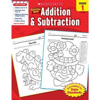 Scholastic Success With Addition & Subtraction Gr 1 By Scholastic Books Trade